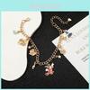 Mickey Mouse Cartoon Jewelry Bracelet With Alloy Pendant For Gift Celebrations