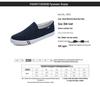 Spring Korean Slip-On Canvas Shoes: Men's & Unisex Breathable, Fashionable White Shoes, Extra Large Sizes