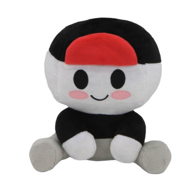 Blox Buddies Plush Toys Cartoon Girl Black with Hat Yellow Decorative Doll Home Room Halloween Gifts