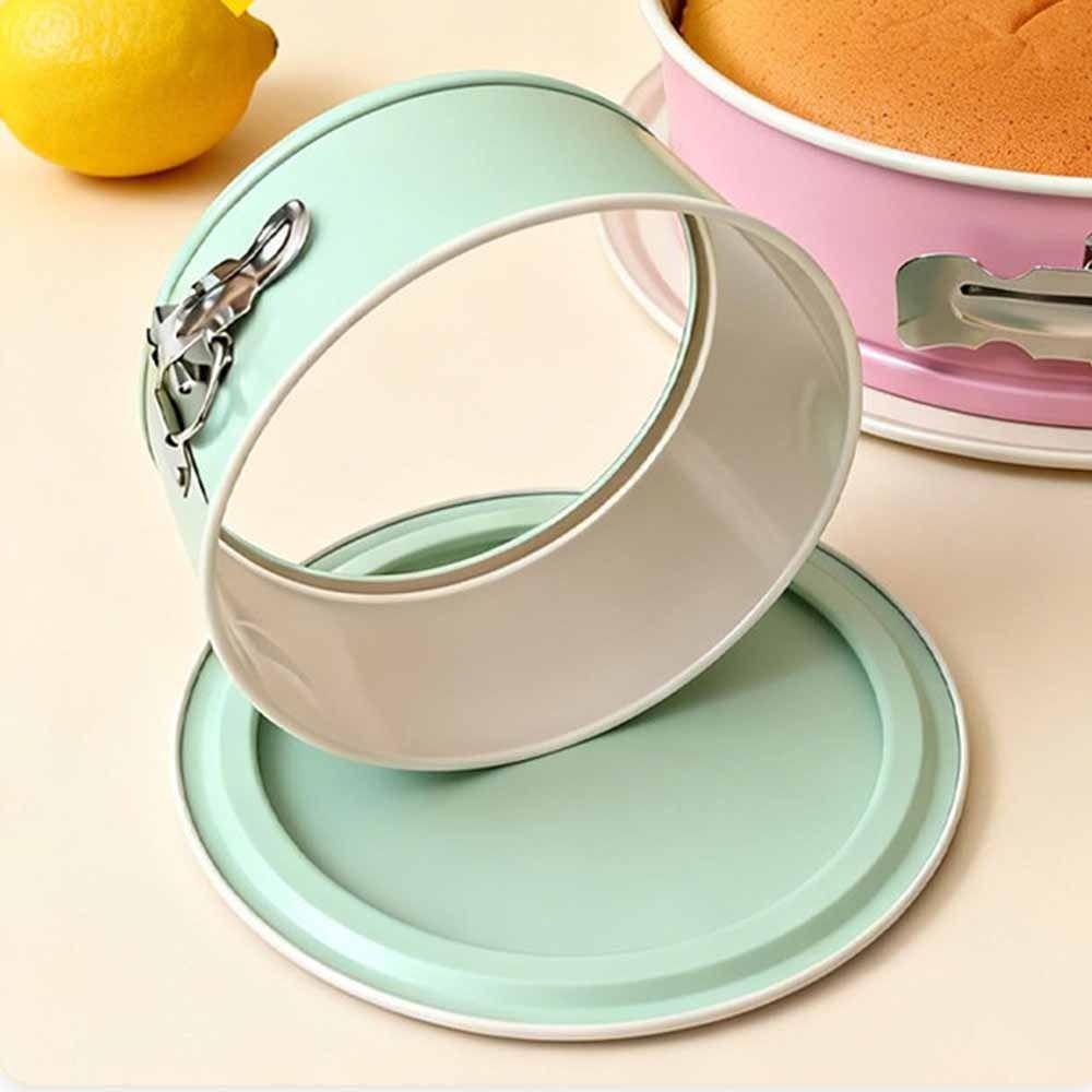 Non-Stick Springform Cake Pan Removable Bottom Cake Mold Baking Tools  Household Use