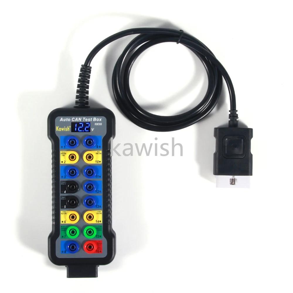 2026 OBDII Auto Car Break out Box Obd Breakout Box Car Protocol Detector with Pin out Car Obd2 Interface Monitor for Vehicle