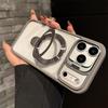 For  Lens Stand Phone Cases For For Iphone 17 16 1 14 13 12 11 Pro Max Plus Air Case Magnetic Ring Holder Shockproof Cover