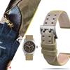 Klasický 20mm 22mm Pre hodinky Hamilton Khaki Field H760250/H77616533/H70605963/H68201993 Remienok na hodinky Pravá koža Nylon Pánsky remienok na hodinky