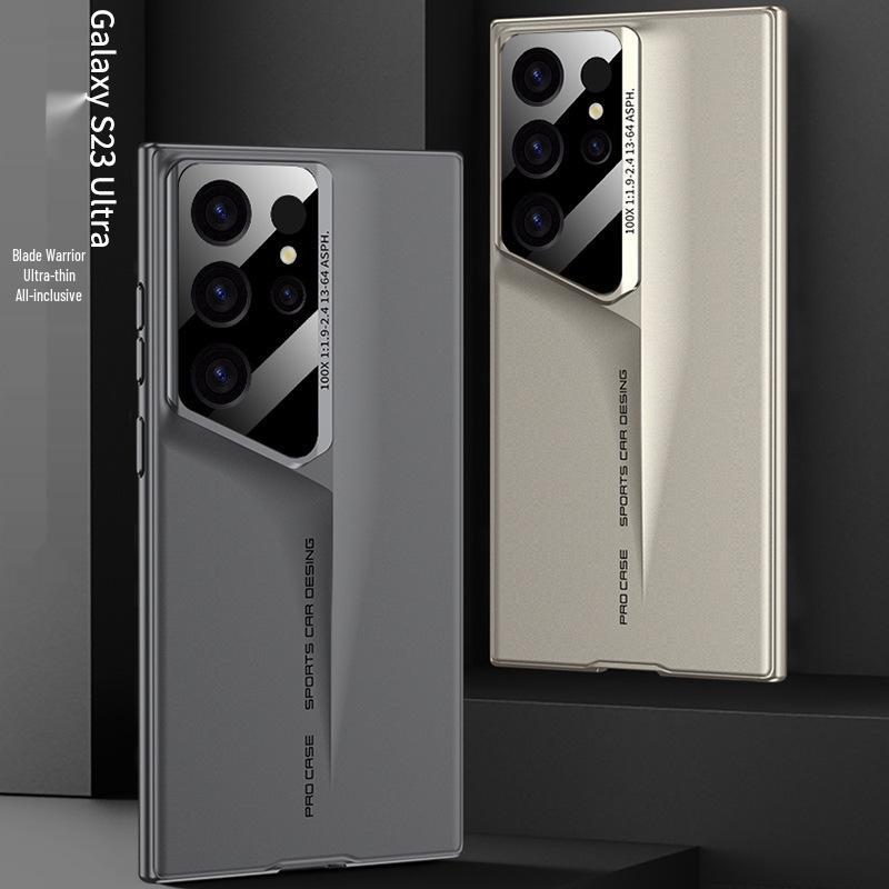 Samsung S25 Ultra-Thin Blade Warrior Matte Anti-Drop Hard Shell Phone Case