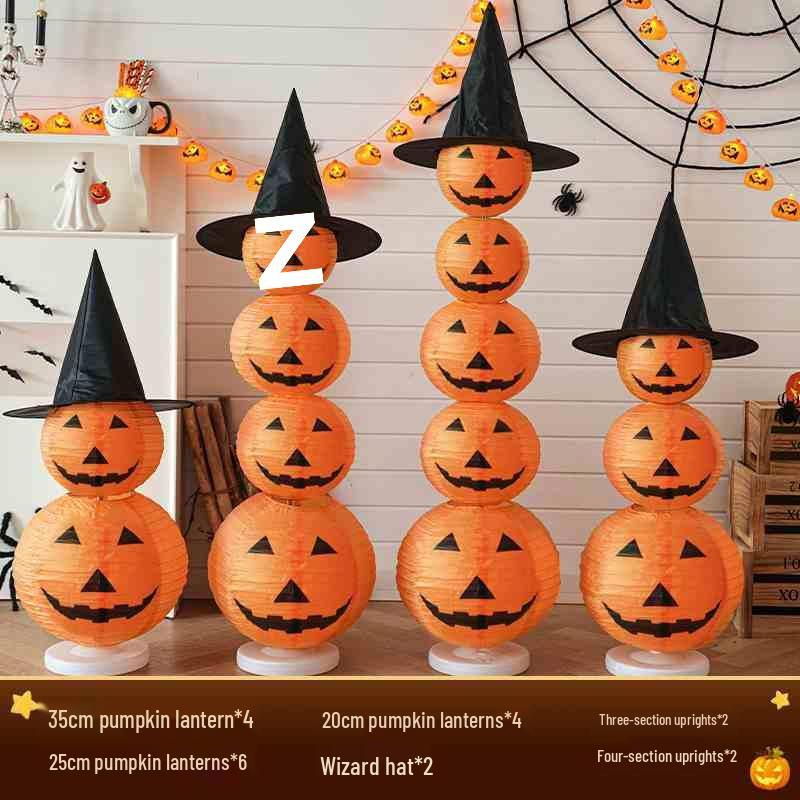 Halloween Luminous Pumpkin Lanterns for Bar and Kindergarten Decor