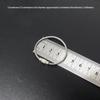 Multipurpose Steel Wire Key Chain with Anti-Lost Buckle and Storage Ring