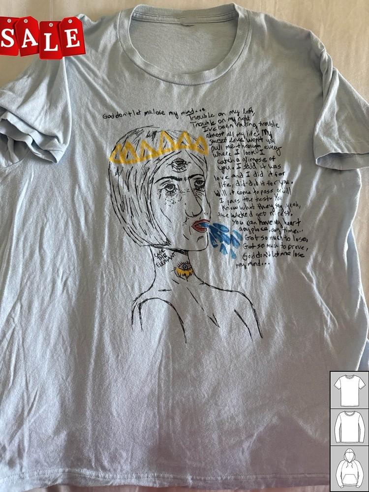 

New Cage the Elephant Trouble Lyric Gift For Fans Men All Size Shirt TH513 Unisex T-Shirt S