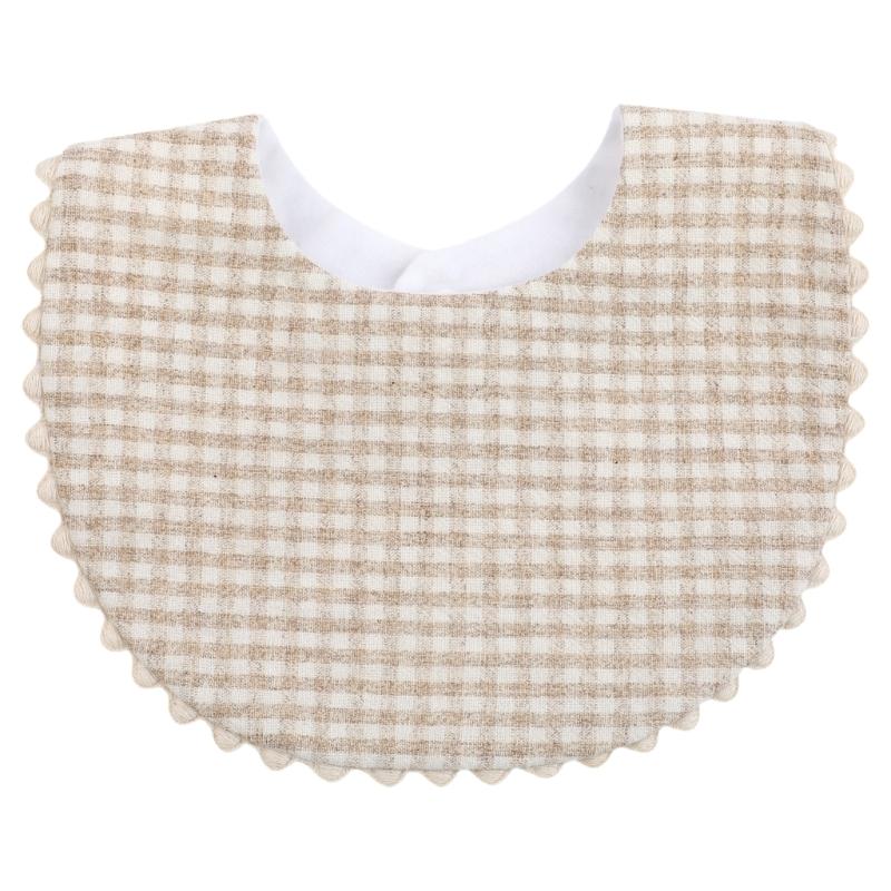 Absorbent Baby Bandana Bib Solid Color Drooling Towel Comfortable Teething Bib for Newborns To Toddler 0-24 Months