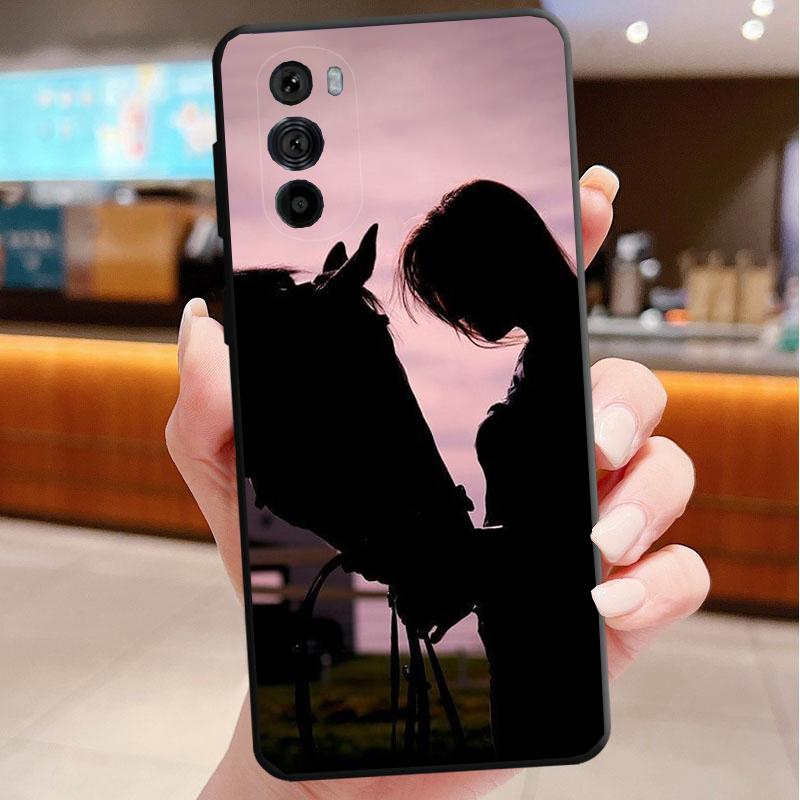 

Horse Phone Case For Motorola Moto G Stylus 5G G Play G Power G 5G G Pure E20 E32 E40 E13 Edge 50 Pro 50 Fusion Moto E32
