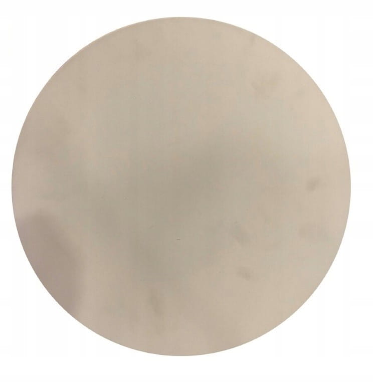 Cream pizza baking stone 33 cm 600 degrees