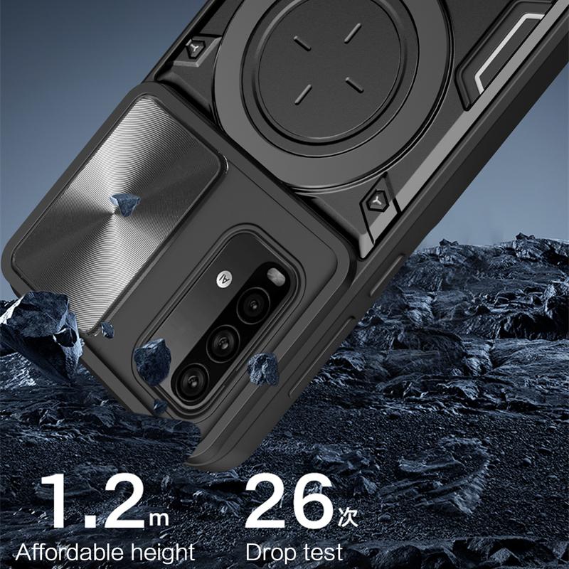 Für Xiaomi Redmi 9T Hülle Schiebende Kameraobjektiv-Rüstung Handyhüllen Für Xiaomi Redmi 9T 9 T Redmi9T Auto Magnetischer Halter Ring Rückseite
