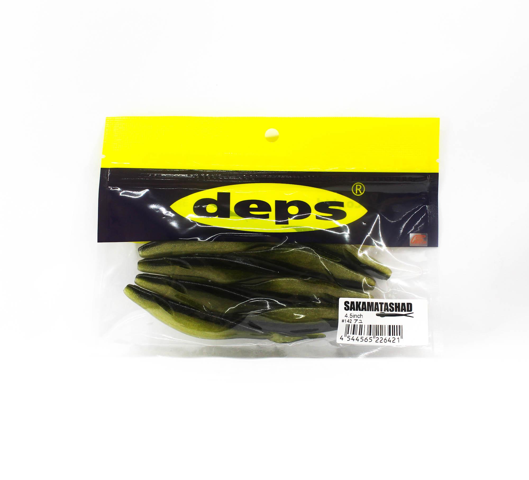 Мягкая приманка Deps Sakamata Shad 4,5 дюйма 142 (6421)