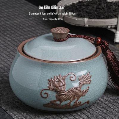 Geyao Ceramic Tea Storage Canister