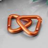 Snap Kettle Clip Accessories Outdoor Aluminum Zinc Zinc Alloy Triangle Carabiner Keychain Hook Buckle