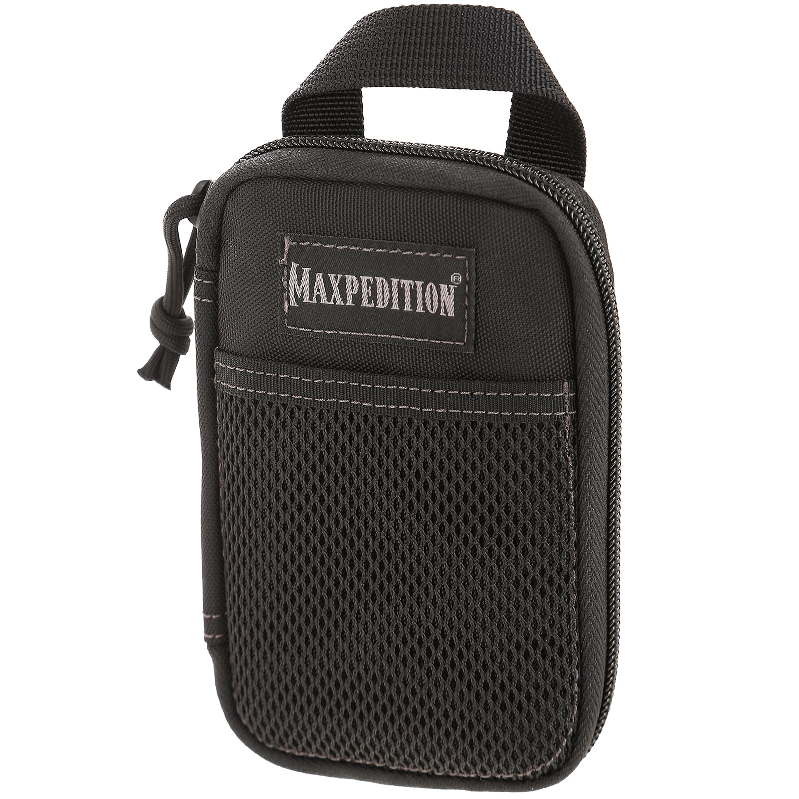 

MAXPEDITION Micro Pocket Organizer (Black) Compact Tactical Tool Pouch, Everyday Carry, EDC Tool and Gear Storage, Outdoor, Tactical, Survival (0262B)