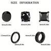 1 Pair Stainless Steel Magnetic Non-piercing CZ Stud Earrings Unisex Punk Hoop Earring Ear Clips For Men Women