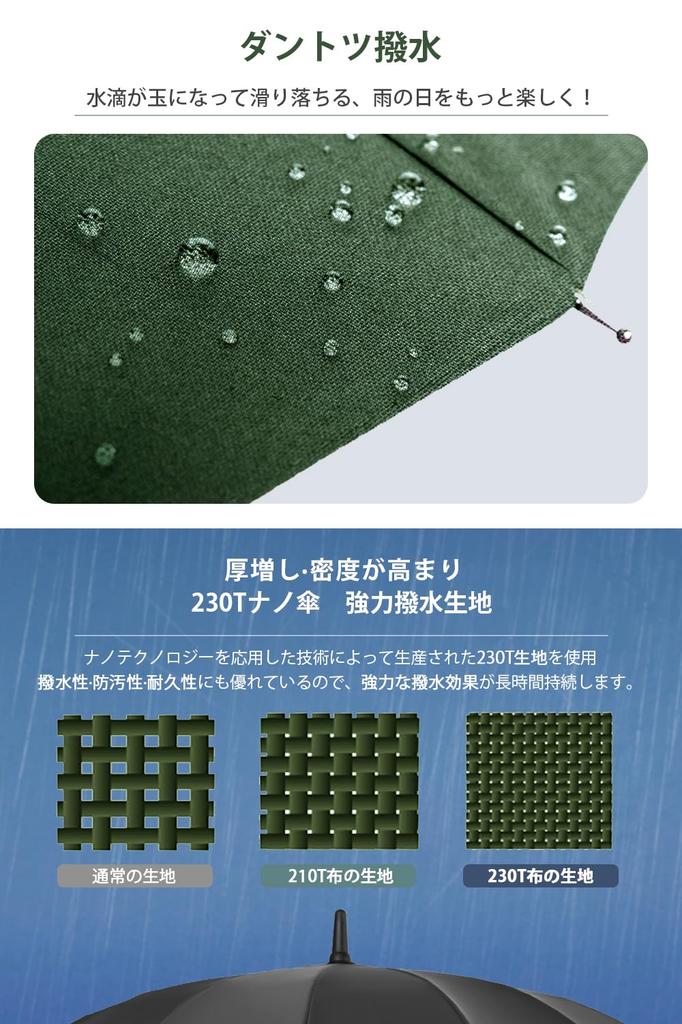 long umbrella strength 16 extra large Jump diameter 230T super water durable glass windproof automatic embedded for both sun and and heavy rainy