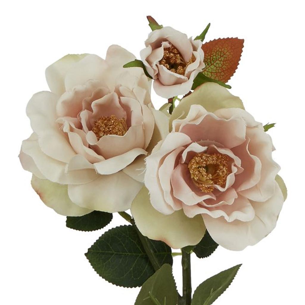 Hill Interiors The Natural Garden Collection Tea Rose Artificial Flower