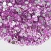 New Misty Rose Colors Glass Rhinestones SS6-SS30 Non Hotfix Crystals Flatback Crystal Rhinestones for Nail Art DIY
