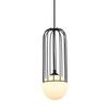Hanging Lamp Simon 1 G9 Black Italux Mdm-3938/1 Bk