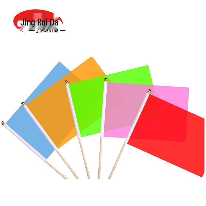 JINGRUIDA Handheld Triangular Flags