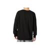 Puma Solid Color Logo Crew Neck Sweatshirt Men Tops Black 656933-03