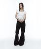 ROUGHNECK Bootcut Cargo Strap Pants Black
