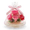 IPFA Preserved Flowers Glass Dome Angel Premium Birthday Wedding Gift Wedding Anniversary Retirement Gift 60th Birthday Gift Popular Flowers Roses