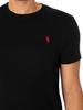T-shirt - RALPH LAUREN - Slim-fit - Noir - 100% coton - Manches courtes