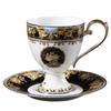 Nordic Palace Style Bone China Coffee Cup and Saucer Set Retro Phnom Penh Home Afternoon Tea Set Milk Jug Sugar Bowl Ceramic Cup