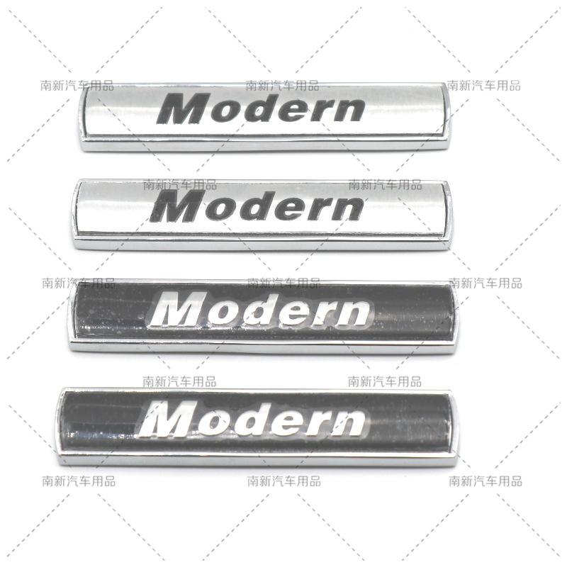3D Metal MODERN Emblem Universal Side Fender Personalized Sport Modification Badge