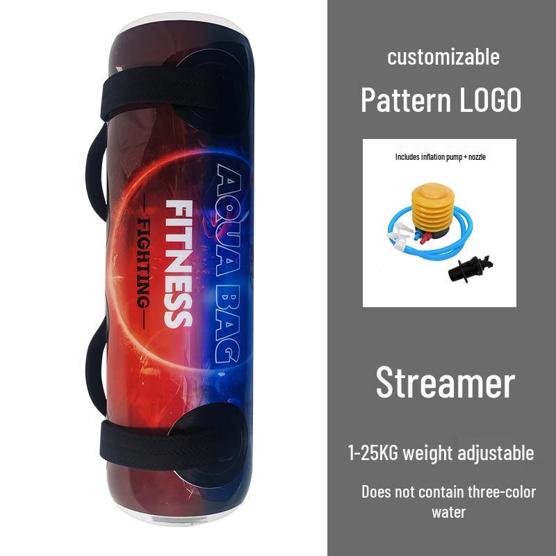 Bärbar Uppblåsbar Vattenviktspåse för Styrke- och Balansträning