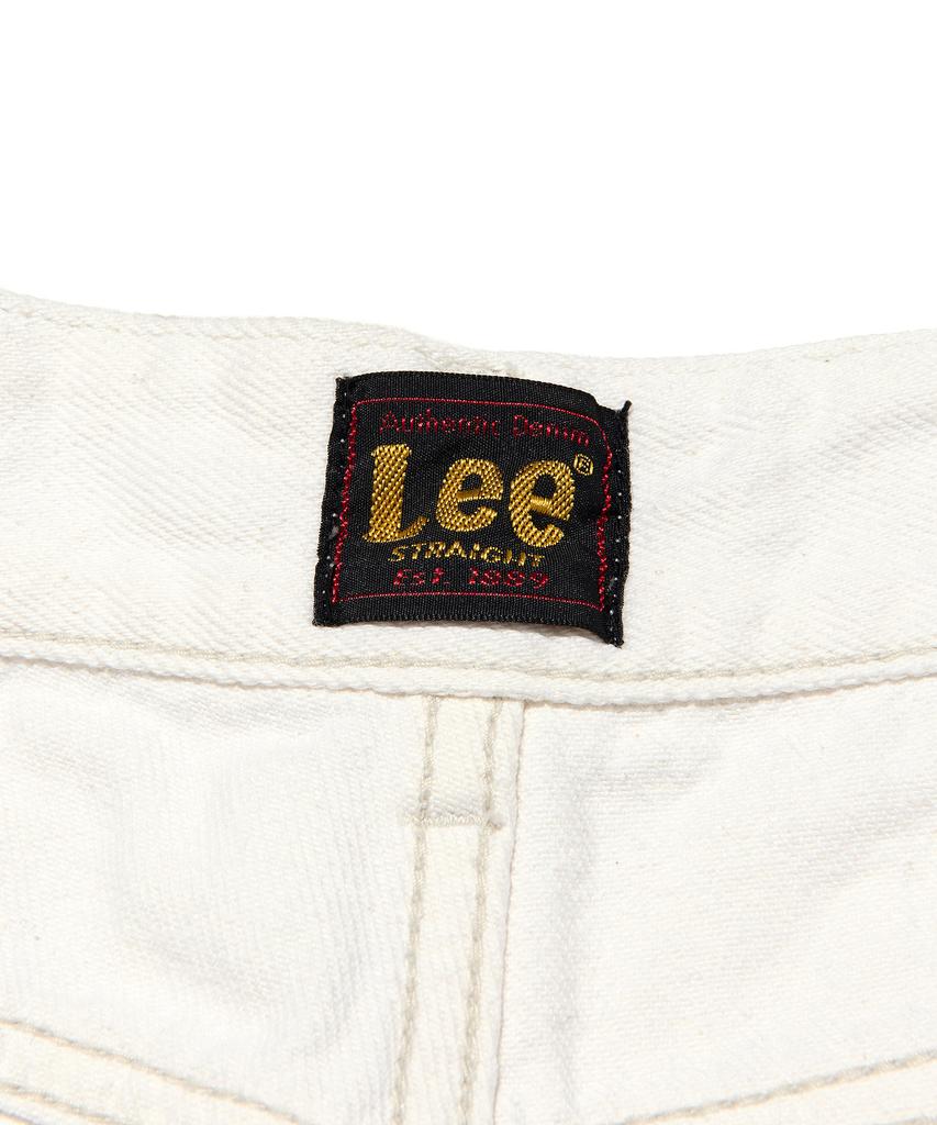 LEE Women'S Straight Fit Denim Pants Ecru