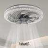 Modern Ceiling Fan Light LED Intelligent  Remote Control Dimmable Quiet Bedroom Restaurant Living Room E27 Base Ceiling Fan