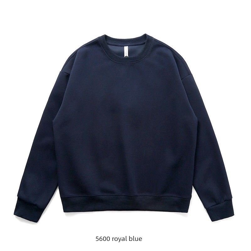 American Retro Trendy All-Matching Hoodie Male 2024 New Spring and Autumn round-Neck Non-Hoodie Export Men Casual Jacket