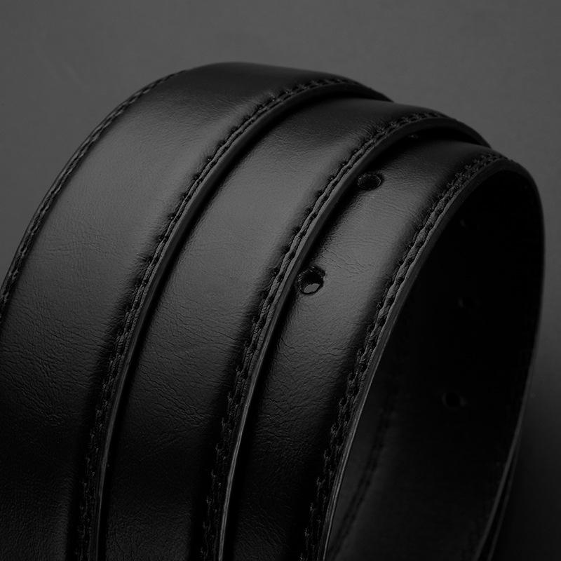 Belt Men'S Belt Business Casual Pin Buckle Men'S Belt Simple Belt Men'S Belt