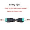 5 Pairs 12V DC Power Connector 5.5mm X 2.1mm DC Power Plug Male and Female DC Connectors for LED Strip CCTV Security Camera