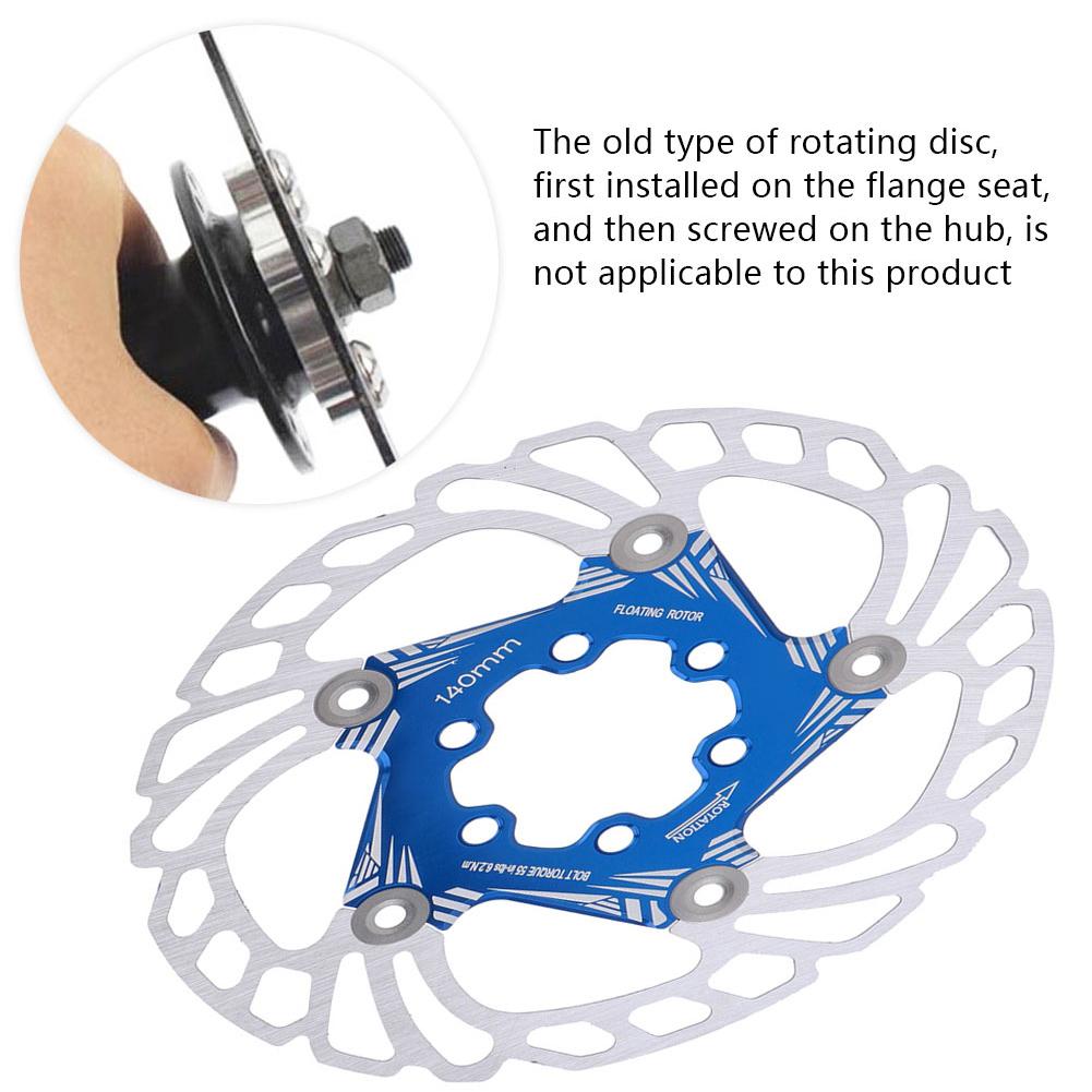 Mountain Bike Brake Disc Floating Cooling Rotors 5 Stud 140mm Cycling Accessory