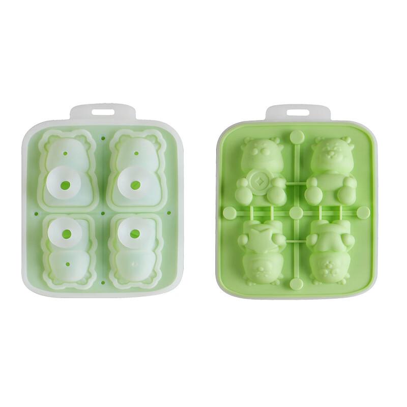 Paibei Kleiner Drachenmann Silikon Eiswürfelform