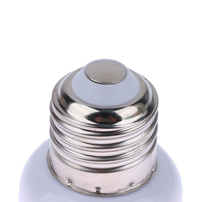 1Pc Universal E27 Abs Us/Eu/Au Plug Conector Suporte de Lâmpada Luminária Base de Lâmpada Adaptador de Parafuso Soquete de Lâmpada Portátil Branco