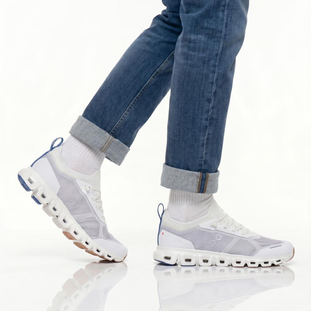 On Running Cloud 6 Versa - Men's Sneakers Shoes Ice-Indigo 3MF10042200 ORIGINAL