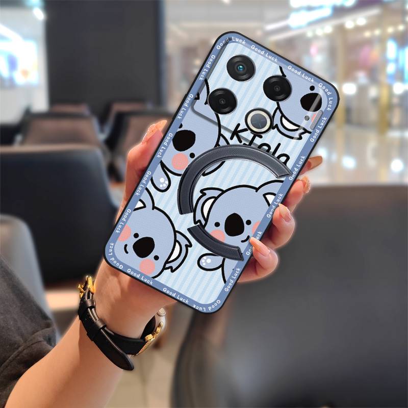 Phone Pouch Shockproof Phone Case For Infinix GT 20 Pro/X6871 Fashion Design Full Wrap Cute Silicone Graffiti Durable