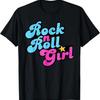 Rock N Roll Girl Musik Heavy Metal Punk Musikliebhaber Geschenk T Shirt Vintage Washed Soft Breathable Stretched Stylish Homme