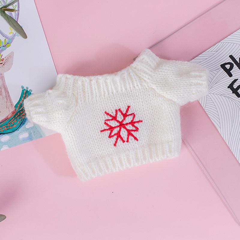 20cm Sternpuppe Plüschtier mit Wechselkleidung - Weihnachtsausgabe