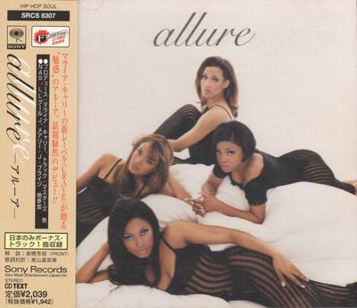 CD ALLURE  Allure SRCS8307 Sony Records C 1997 Japan SoulFunk Used