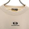 BALENCIAGA Made in Portugal Long sleeve Damage processing sweat Men's Used