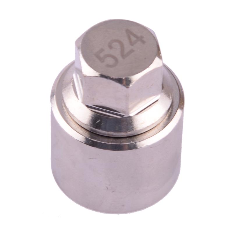 524 Diebstahlschutz Radschrauben-Stecknuss Radschloss-Schrauben Mutter Schraubenentfernungsschlüssel passend für VW Volkswagen