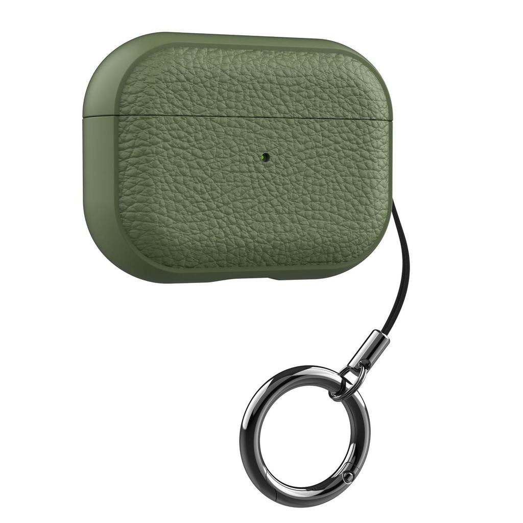 Lychee Pattern Leather Protective Case for AirPods 4th Gen, Pro 2, 2nd & 3rd Gen Apple Bluetooth Earphones