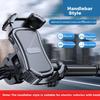 Electric Bike Phone Holder, Delivery Rider Specialized Motorcycle Mount, Electric Scooter Mountain Bike Cycling Phone Holder