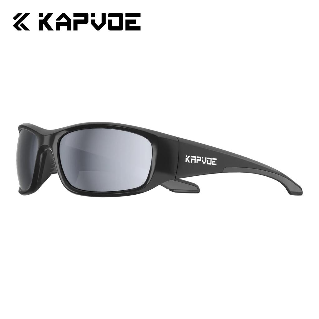 Kapvoe Nuovi Occhiali da Pesca Polarizzati UV400 da Esterno per Uomo Occhiali da Sole da Ciclismo per Donna Occhiali da Bicicletta Occhiali Sportivi da Corsa